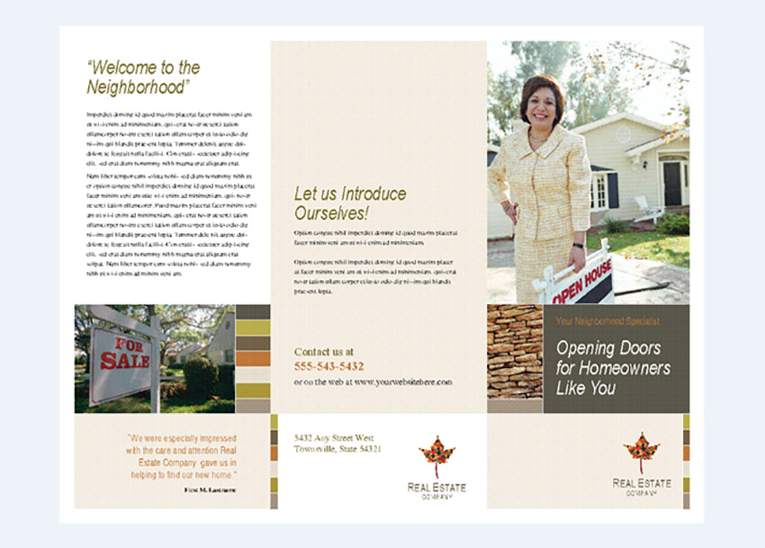 20 Best Free Real Estate Brochure Design Templates (Download for 2020)